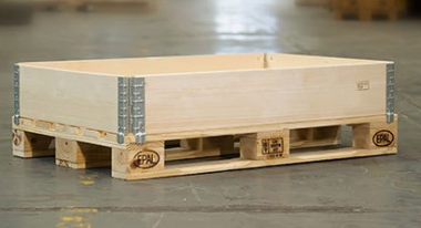 Bundled wood product packing for home-center supply